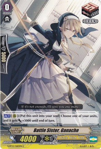 Battle Sister, Ganache (G-BT12/060EN) [Dragon King's Awakening]