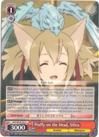 Image of Fluffy on the Head, Silica (SAO/SE26-E25 C) [Sword Art Online II Vol.2]
