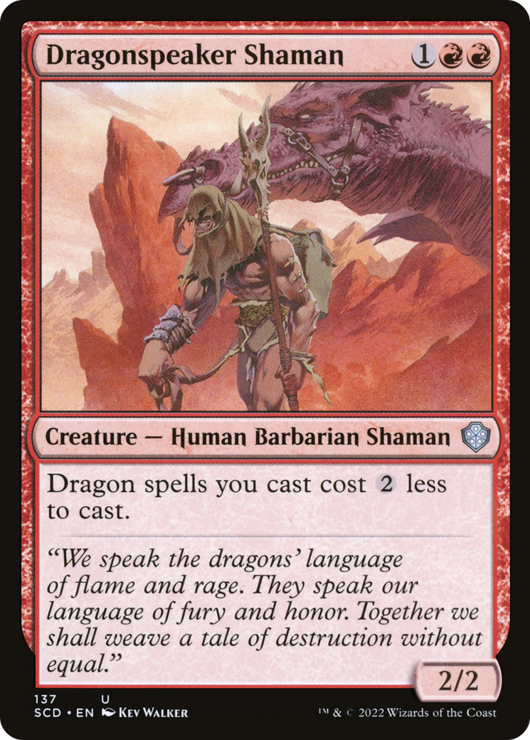 Image of Dragonspeaker Shaman [Starter Commander Decks]