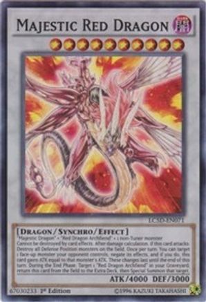 Image of Majestic Red Dragon [LC5D-EN071] Super Rare