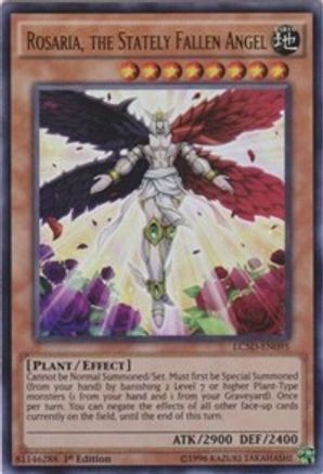 Image of Rosaria, the Stately Fallen Angel [LC5D-EN095] Ultra Rare