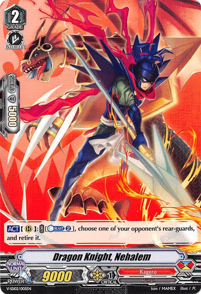Image of Dragon Knight, Nehalem (V-SD02/005EN) [2018 Free Experience Deck 