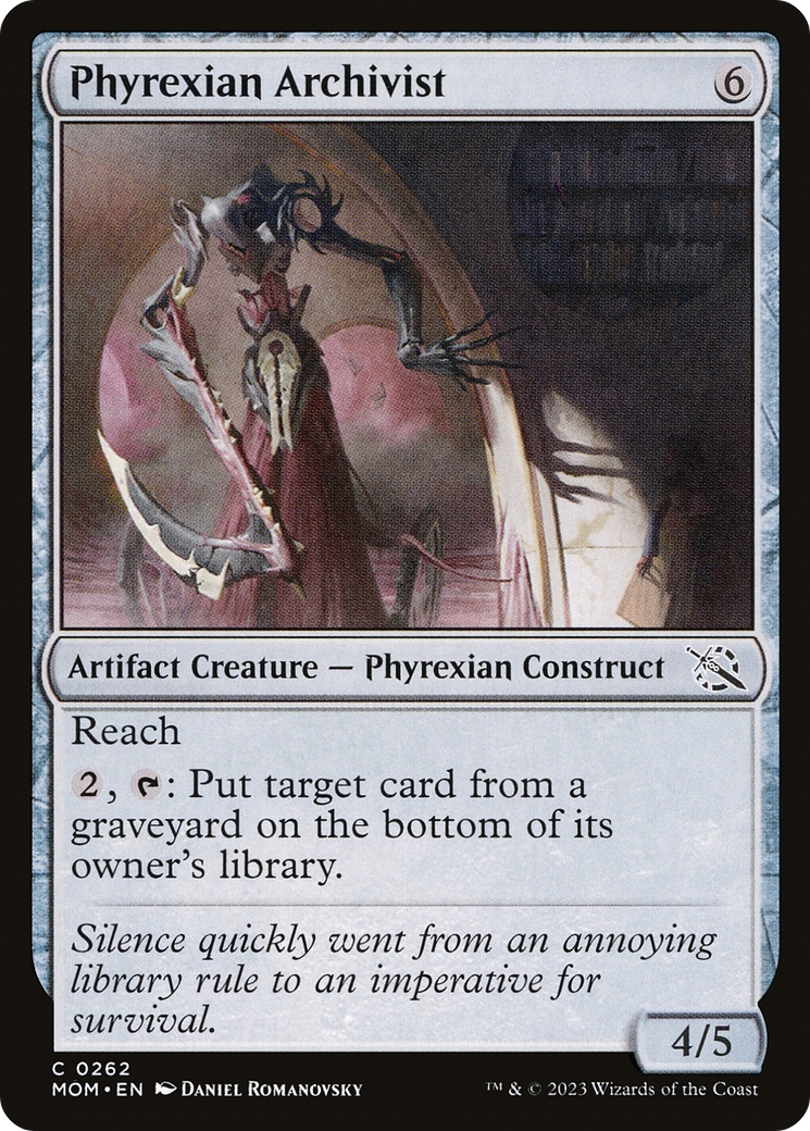 Image of Phyrexian Archivist [March of the Machine]