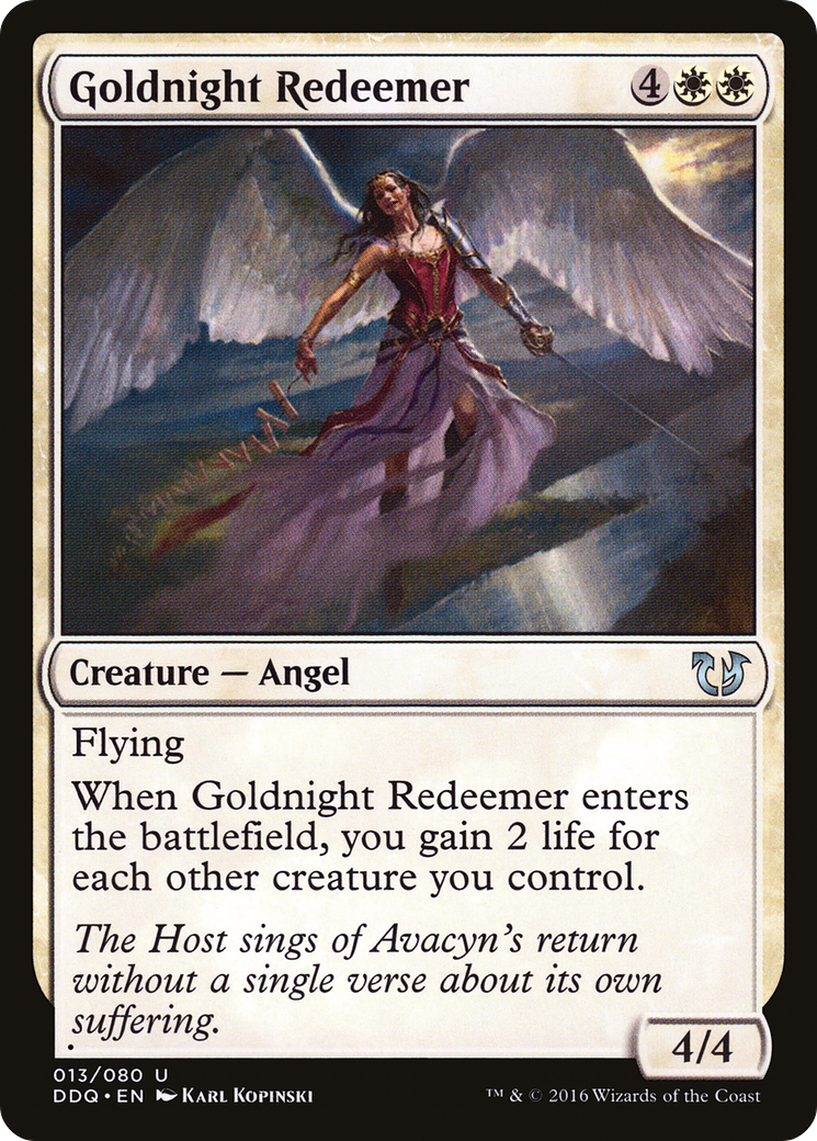 Image of Goldnight Redeemer [Duel Decks: Blessed vs. Cursed]