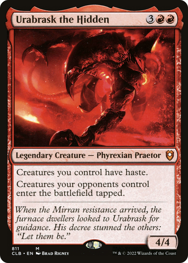 Image of Urabrask the Hidden [Commander Legends: Battle for Baldur's Gate]