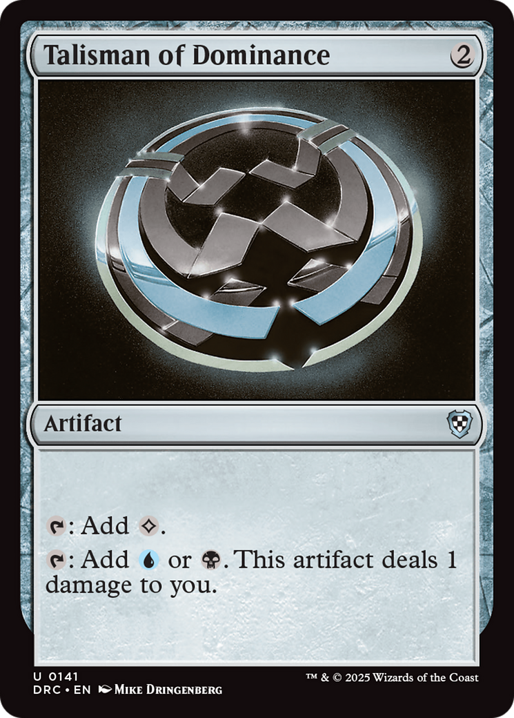 Image of Talisman of Dominance [Aetherdrift Commander]