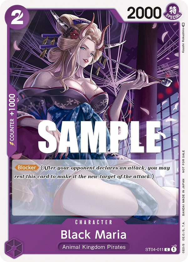 Image of Black Maria (Tournament Pack Vol. 2) [One Piece Promotion Cards]
