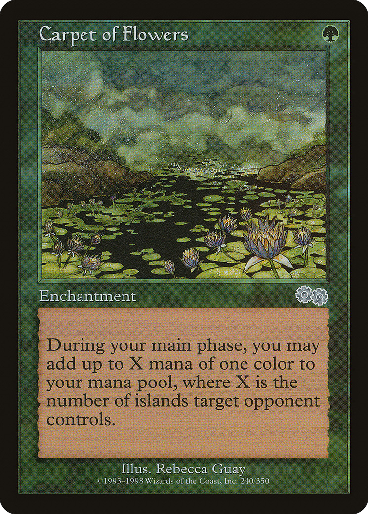 Image of Carpet of Flowers [Urza's Saga]