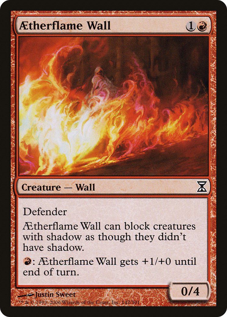 Image of Aetherflame Wall [Time Spiral]