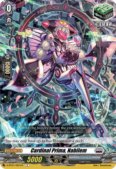 Image of Cardinal Prima, Nabilem (D-BT01/091EN) [Genesis of the Five Greats]