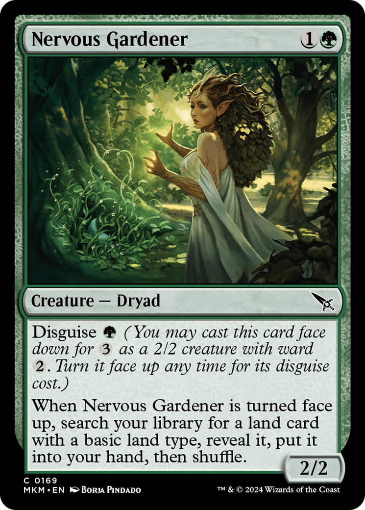 Image of Nervous Gardener [Murders at Karlov Manor]