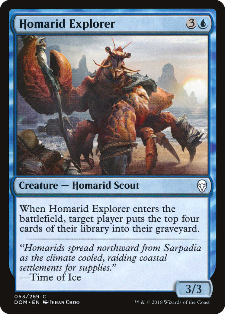 Image of Homarid Explorer [Dominaria]