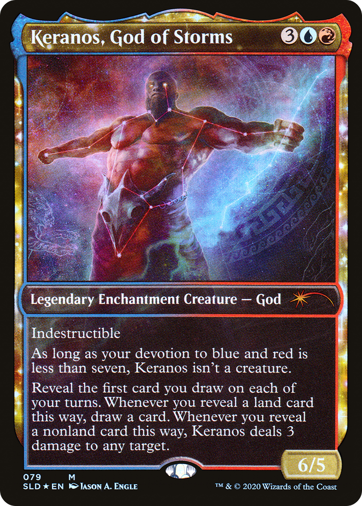 Image of Keranos, God of Storms [Secret Lair Drop Series]