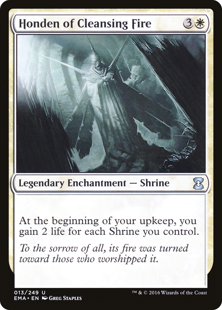 Image of Honden of Cleansing Fire [Eternal Masters]