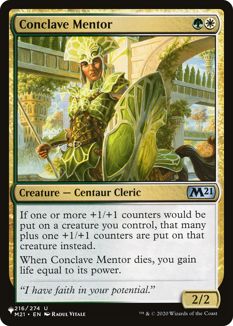 Image of Conclave Mentor [The List]