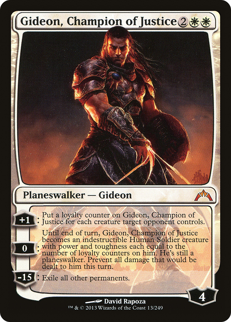 Image of Gideon, Champion of Justice [Gatecrash]