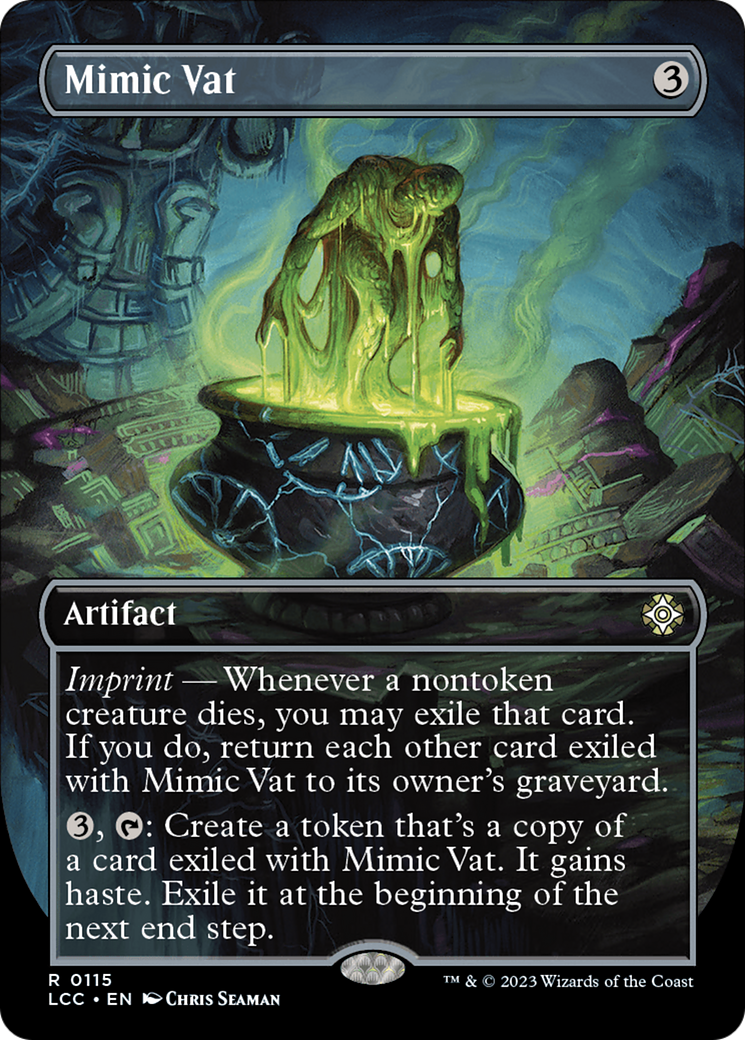Image of Mimic Vat (Borderless) [The Lost Caverns of Ixalan Commander]