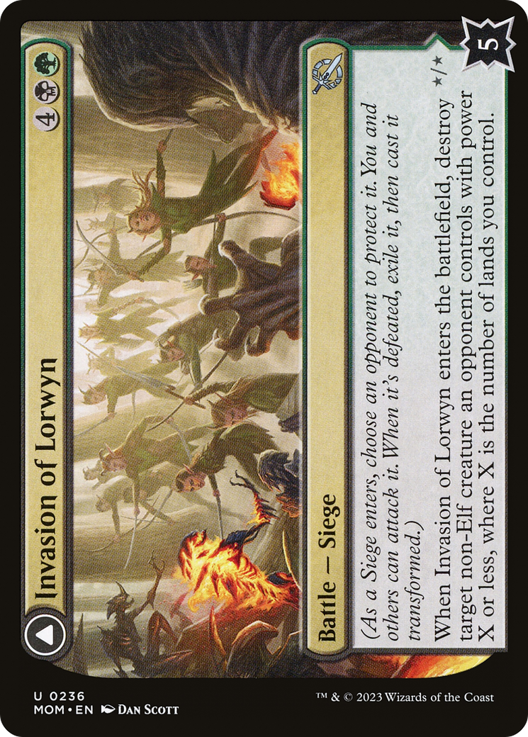 Image of Invasion of Lorwyn // Winnowing Forces [March of the Machine]
