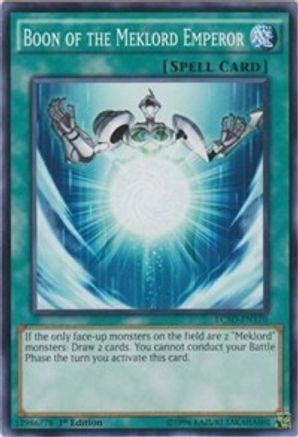 Image of Boon of the Meklord Emperor [LC5D-EN170] Common