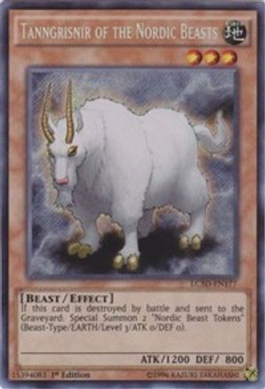 Image of Tanngrisnir of the Nordic Beasts [LC5D-EN177] Secret Rare
