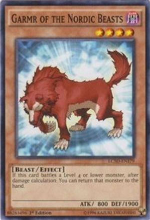 Image of Garmr of the Nordic Beasts [LC5D-EN179] Common