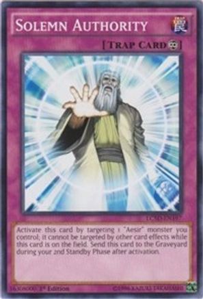Image of Solemn Authority [LC5D-EN197] Common
