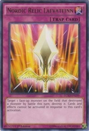 Image of Nordic Relic Laevateinn [LC5D-EN199] Rare