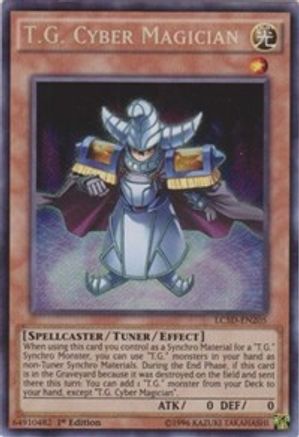 Image of T.G. Cyber Magician [LC5D-EN205] Secret Rare