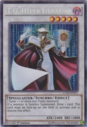 Image of T.G. Hyper Librarian [LC5D-EN211] Secret Rare