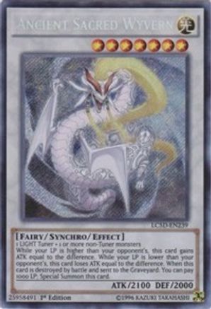 Image of Ancient Sacred Wyvern [LC5D-EN239] Secret Rare