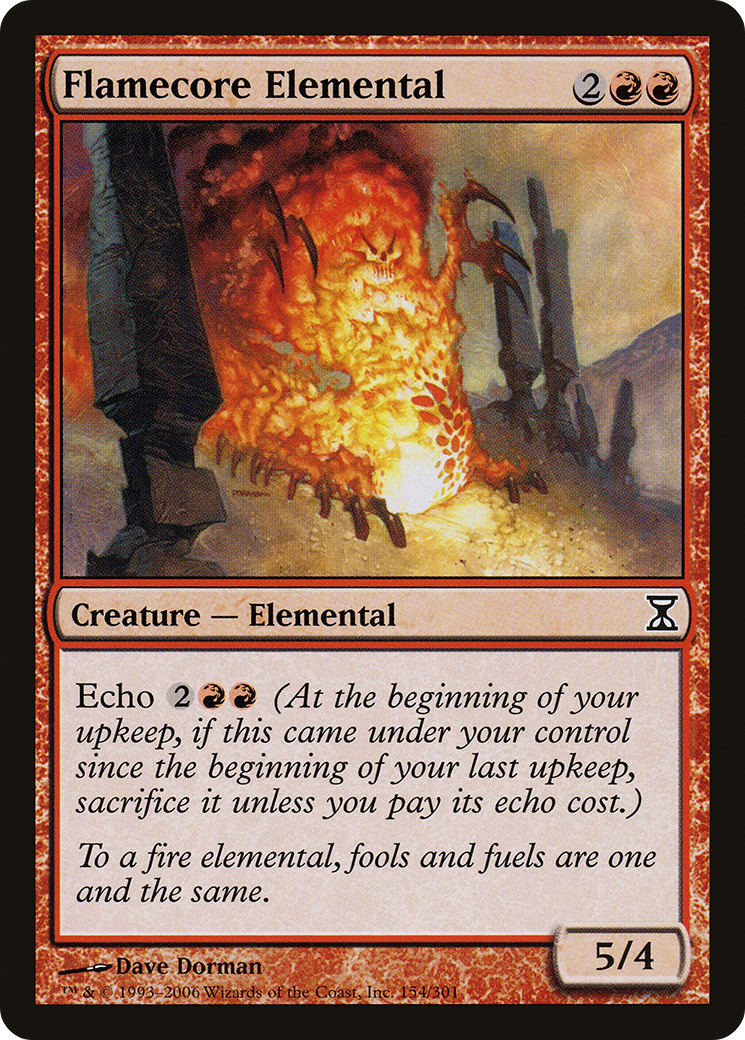 Image of Flamecore Elemental [Time Spiral]