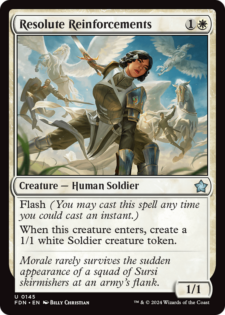Image of Resolute Reinforcements [Foundations]