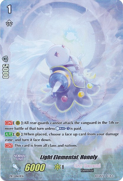 Image of Light Elemental, Honoly (Premium Collection 2019) (PR/0462EN) [Promo Cards]