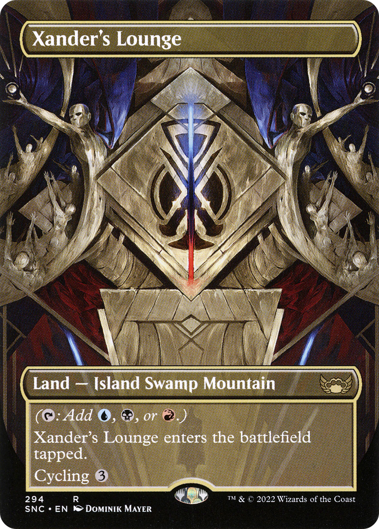 Image of Xander's Lounge (Borderless Alternate Art) [Streets of New Capenna]
