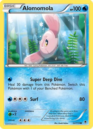 Image of Alomomola (22/119) [XY: Phantom Forces]