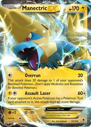 Image of Manectric EX (23/119) [XY: Phantom Forces]