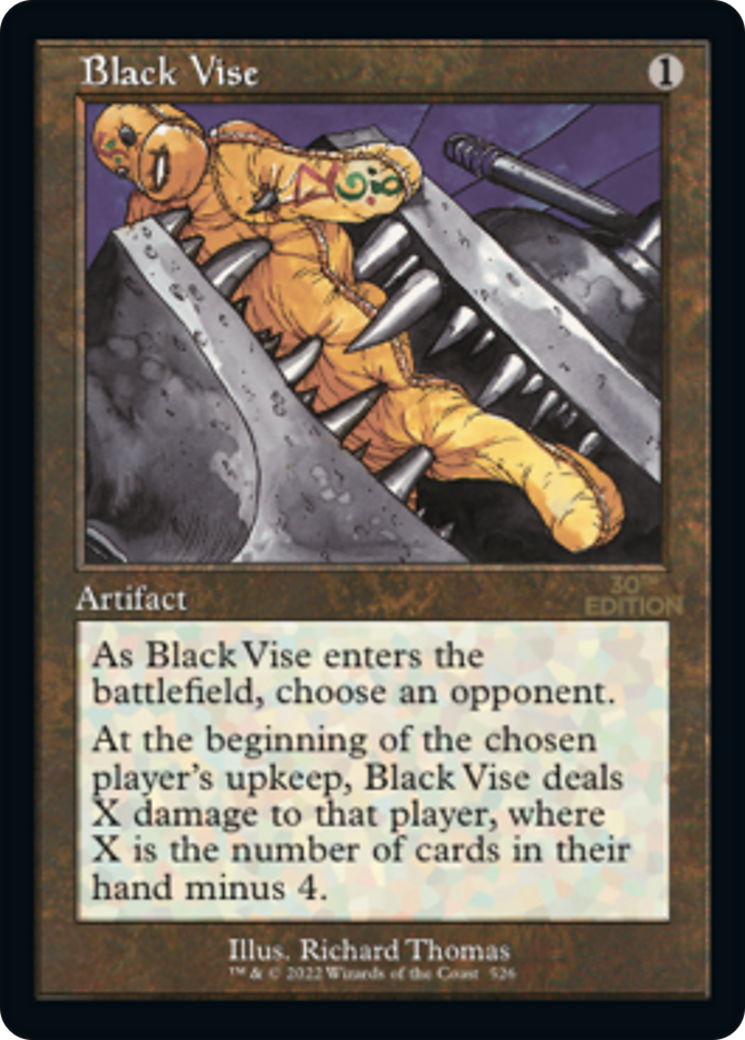 Image of Black Vise (Retro) [30th Anniversary Edition]