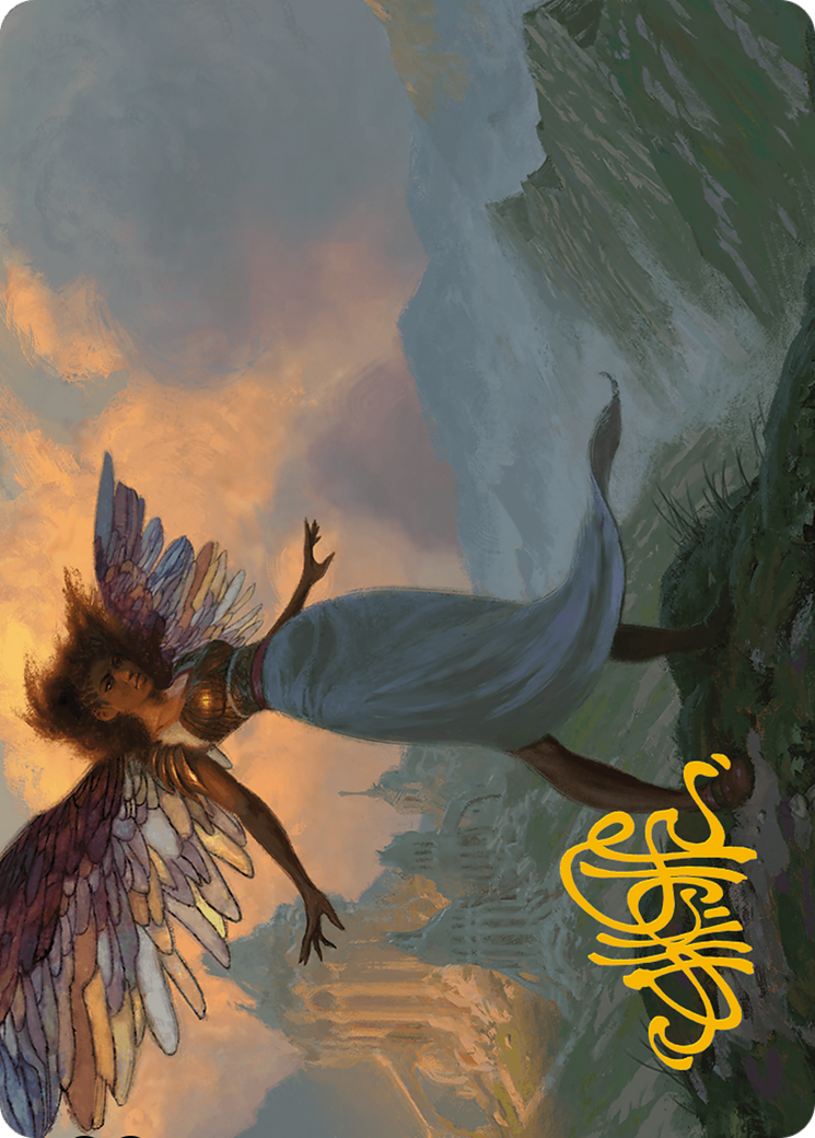 Image of Glasswing Grace Art Card (Gold-Stamped Signature) [Modern Horizons 3 Art Series]