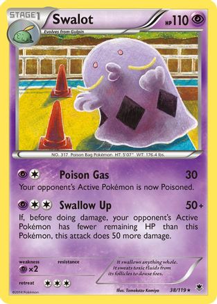 Image of Swalot (38/119) [XY: Phantom Forces]