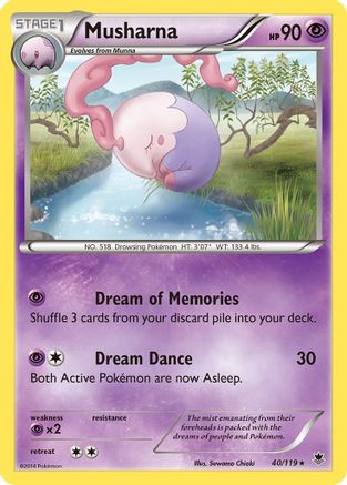Image of Musharna (40/119) [XY: Phantom Forces]