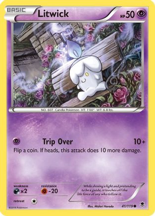 Image of Litwick (41/119) [XY: Phantom Forces]