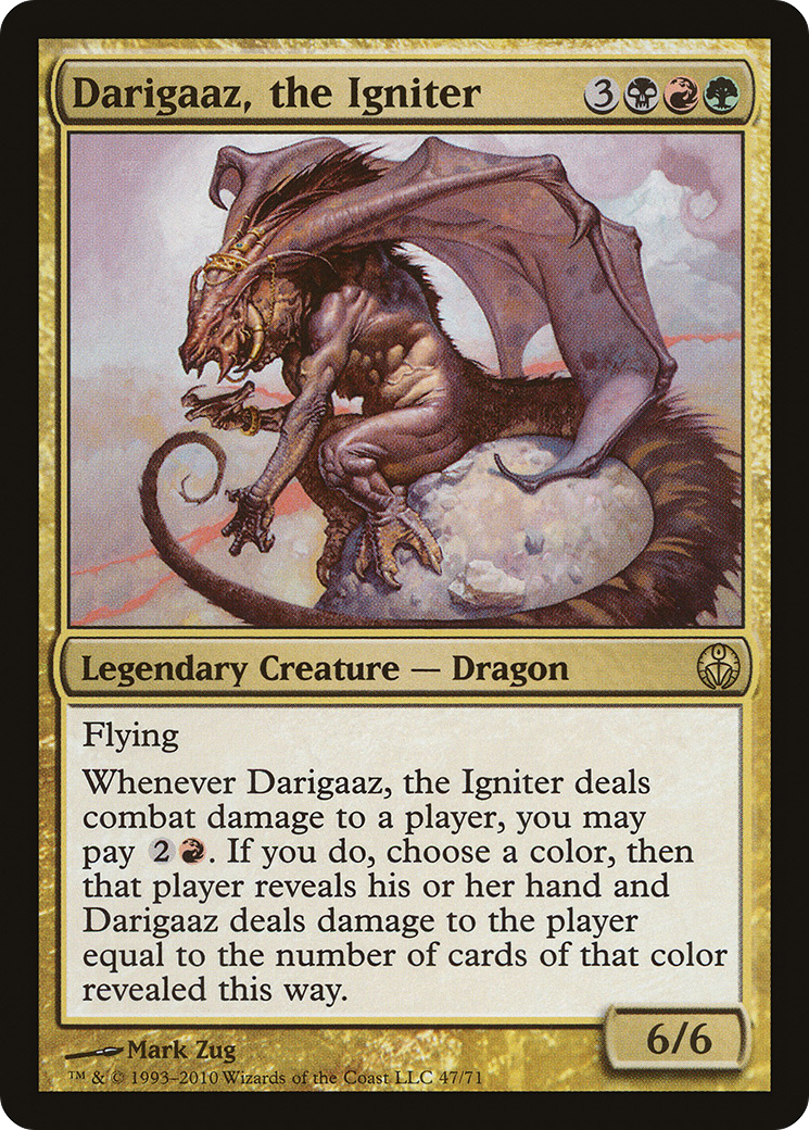 Image of Darigaaz, the Igniter [Duel Decks: Phyrexia vs. the Coalition]