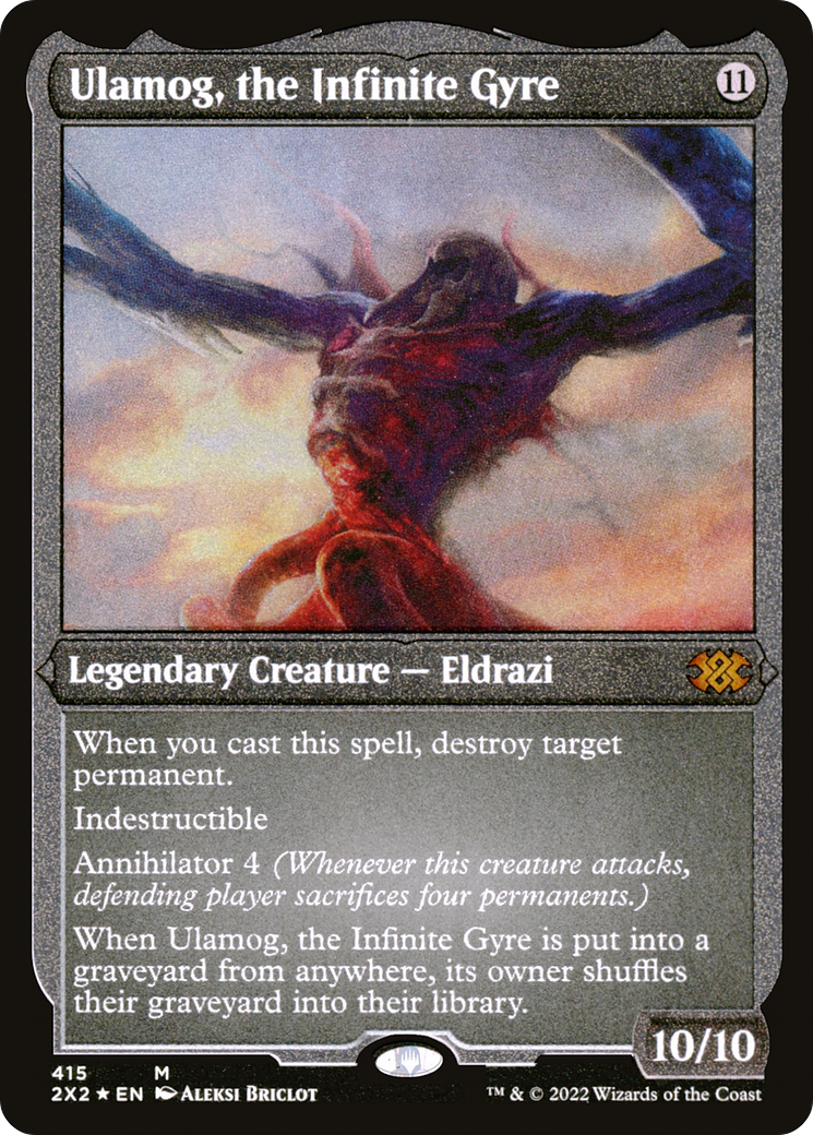 Image of Ulamog, the Infinite Gyre (Foil Etched) [Double Masters 2022]