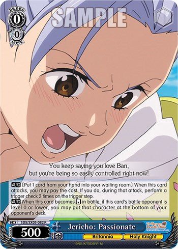 Image of Jericho: Passionate (Foil) [The Seven Deadly Sins: Revival of The Commandments]
