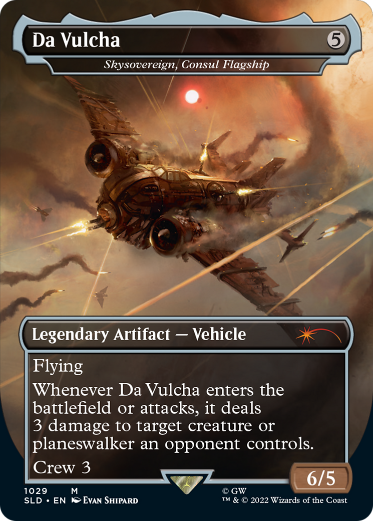 Image of Da Vulcha - Skysovereign, Consul Flagship (Borderless) [Secret Lair Drop Series]