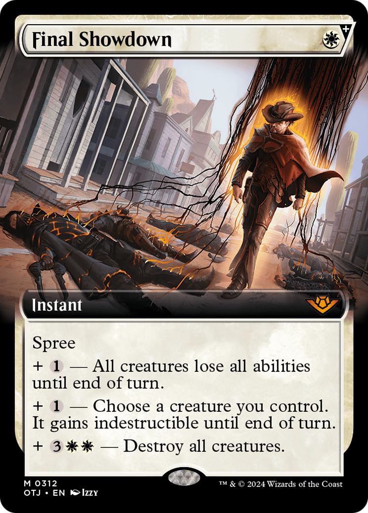 Image of Final Showdown (Extended Art) [Outlaws of Thunder Junction]