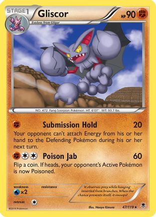 Image of Gliscor (47/119) [XY: Phantom Forces]