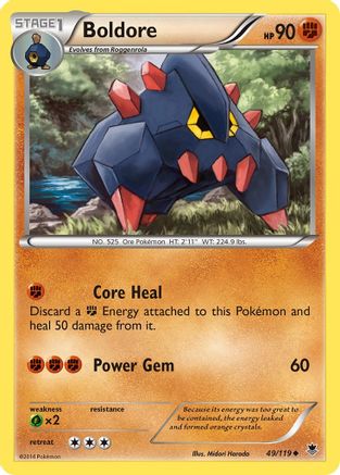 Image of Boldore (49/119) [XY: Phantom Forces]