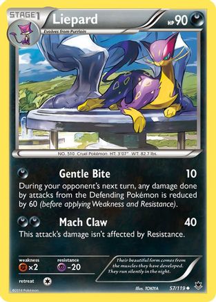 Image of Liepard (57/119) [XY: Phantom Forces]