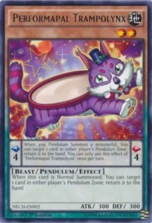 Image of Performapal Trampolynx [NECH-EN002] Rare